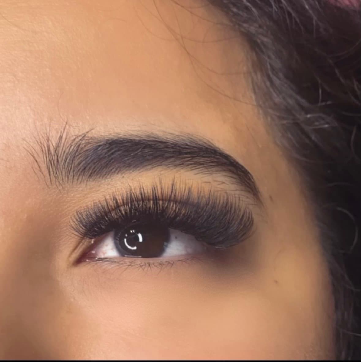 Volume lash extensions by MaiBeauty